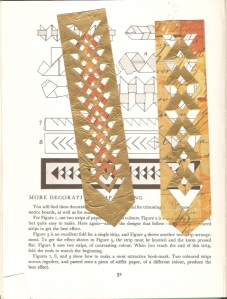 Paper Weaving Bookmark